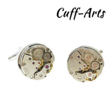 Cuffarts Cufflinks Watch Movement Cufflinks Hot Men Cuff Links Jewelry