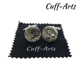 Cuffarts Cufflinks Watch Movement Cufflinks Hot Men Cuff Links Jewelry