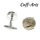 Cuffarts Cufflinks Watch Movement Cufflinks Hot Men Cuff Links Jewelry