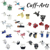 Cuffarts Flower & Animal Wedding Cufflinks PT003
