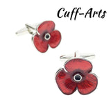 Cuffarts Flower & Animal Wedding Cufflinks PT003
