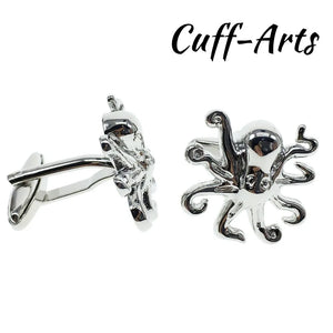 Octopus Cufflinks Men High Quality Jewelry Accessories