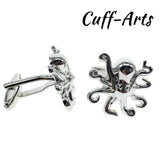 Octopus Cufflinks Men High Quality Jewelry Accessories