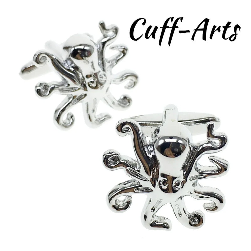 Octopus Cufflinks Men High Quality Jewelry Accessories