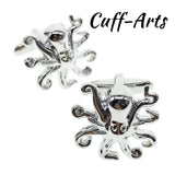 Octopus Cufflinks Men High Quality Jewelry Accessories