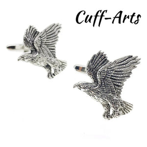 Cuffarts Men Eagle Shaped Cufflinks - Groom Accessories C10064