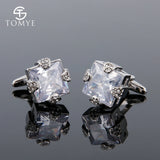 Men's XK18S023 Zircon Decoration Cuff Links