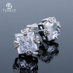 Men's XK18S023 Zircon Decoration Cuff Links