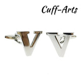 A-Z Alphabet Cufflinks Mix&Match 2 Different Letters for Initials C10092