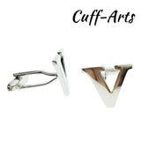 A-Z Alphabet Cufflinks Mix&Match 2 Different Letters for Initials C10092