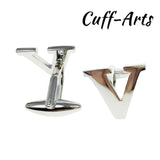 A-Z Alphabet Cufflinks Mix&Match 2 Different Letters for Initials C10092
