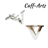 A-Z Alphabet Cufflinks Mix&Match 2 Different Letters for Initials C10092