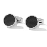 Personalized Round Cufflinks for Men Wedding Jewelry