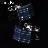 Crystal Cufflinks Set for Men Women Wedding Gift