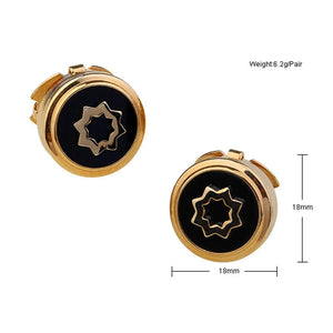 High-end Men's Cufflinks Cap for Business Banquet Wedding
