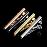 Copper Metal Unisex Tie Clips Cufflinks Tie Clip Man