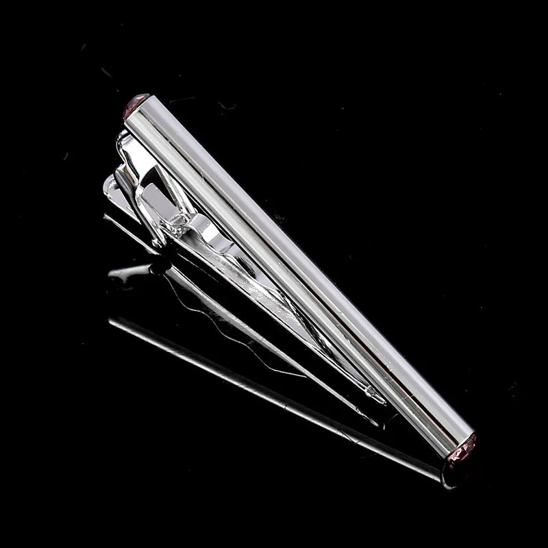 Copper Metal Unisex Tie Clips Cufflinks Tie Clip Man