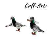 Men's French Shirt Cufflinks Birds Owl Gloves Insect Aircraft Model Cufflinks