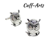 Men's French Shirt Cufflinks Birds Owl Gloves Insect Aircraft Model Cufflinks
