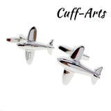 Men's French Shirt Cufflinks Birds Owl Gloves Insect Aircraft Model Cufflinks