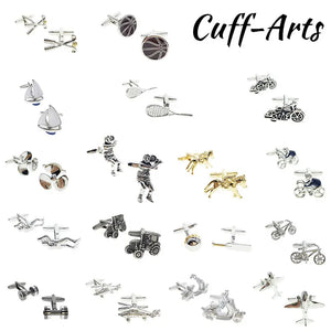 Men's Sport Riding Tennis Golf Cufflinks Business Shirt Cufflinks