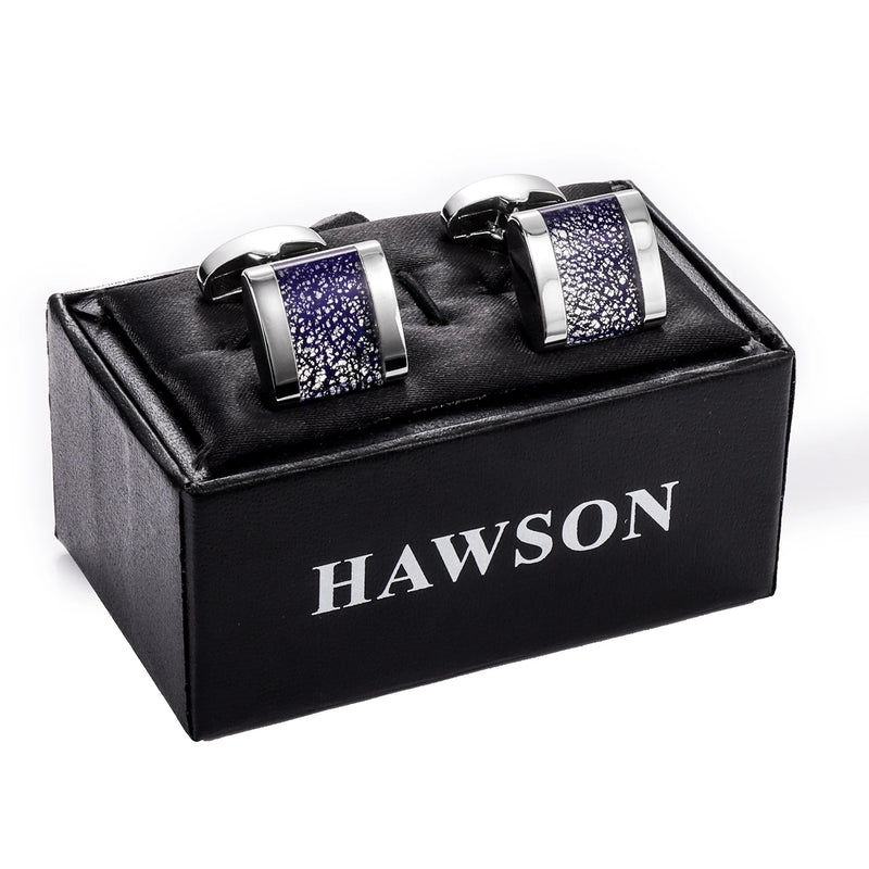 Dichroic Glass Cufflinks Gift Box Men