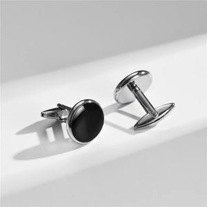 Men's Cufflinks Set With Box Wedding Accessory