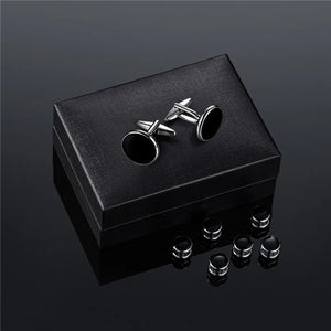 Men's Cufflinks Set With Box Wedding Accessory