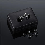 Men's Cufflinks Set With Box Wedding Accessory