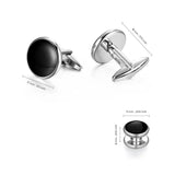 Men's Cufflinks Set With Box Wedding Accessory