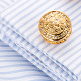 Hollow Crystal Cufflinks Business Wedding Dress