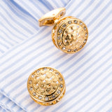 Hollow Crystal Cufflinks Business Wedding Dress