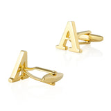 Personalized Women's Letter Cufflinks High Gemelos Mancuernillas