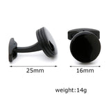 Personalized Round Formal Cufflinks XK22S055