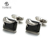 Crystal Angel Wings Cufflinks XK18S365 Formal Dress Shirt Wedding Cuff Links