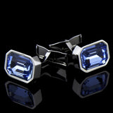Crystal Cufflinks for Men's French Shirt Suit Business Wedding