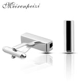 Rectangular Cufflinks Streamlined Wedding French Shirt Cufflinks