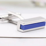 Rectangular Cufflinks Streamlined Wedding French Shirt Cufflinks