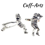 Tennis Player Shaped Cuff Links Husband Gift