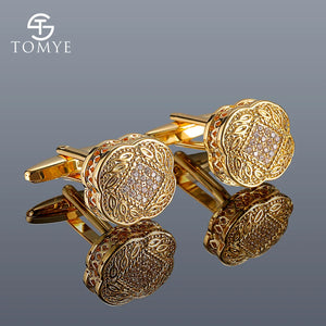 Mens High Zircon Cufflinks XK20S007 3 Colors Formal Business Wedding