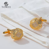 Mens High Zircon Cufflinks XK20S007 3 Colors Formal Business Wedding