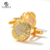 Mens High Zircon Cufflinks XK20S007 3 Colors Formal Business Wedding