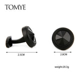 Cufflinks Tie Clip Set TZ21006 Business Dress Shirt Cuff Links for Men