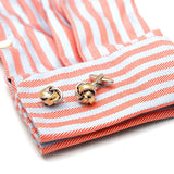 Men's Copper Buttons Formal Cufflinks XK21S023