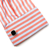 Men's Golden Square Cufflinks XK23010 Formal Dress Shirt Wedding