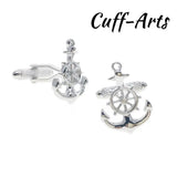Anchor Cufflinks Gemelos Gemelli by Cuffarts C10475
