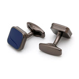 Men's Grey Square Metal Cufflinks XK22S032