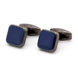 Men's Grey Square Metal Cufflinks XK22S032