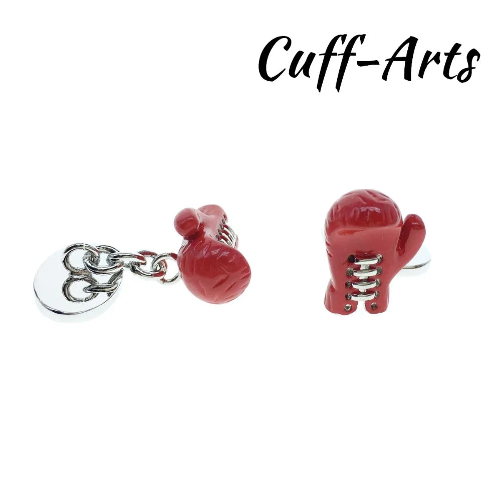 Boxing Gloves Cufflinks Vintage Mens Cuff Jewelry