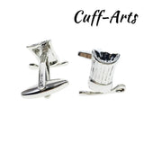Men's Chef Hat and Spoon Cufflinks by Cuffarts C10502